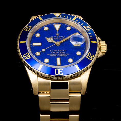 rolex submariner blu acciaio e oro jubilee|rolex submariner watches.